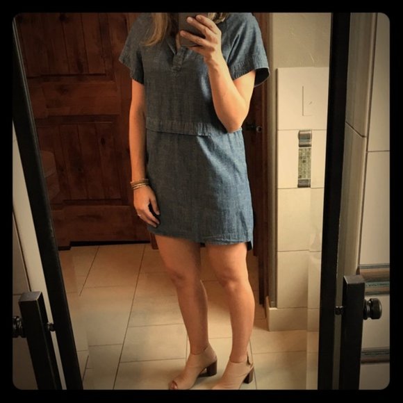 Kate Spade Adjustable length chambray shirt/tunic - Picture 12 of 13